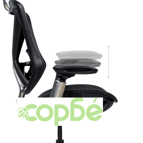 Ергономичен офис стол MANA в черно ➤ топ цена ➤ sorbe.bg