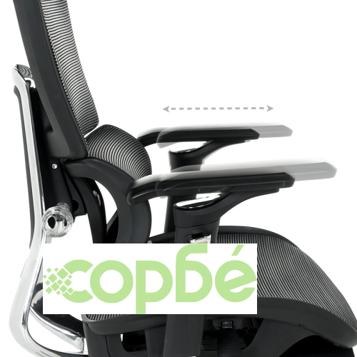 Ергономичен работен стол HAM в черно ➤ топ цена ➤ sorbe.bg