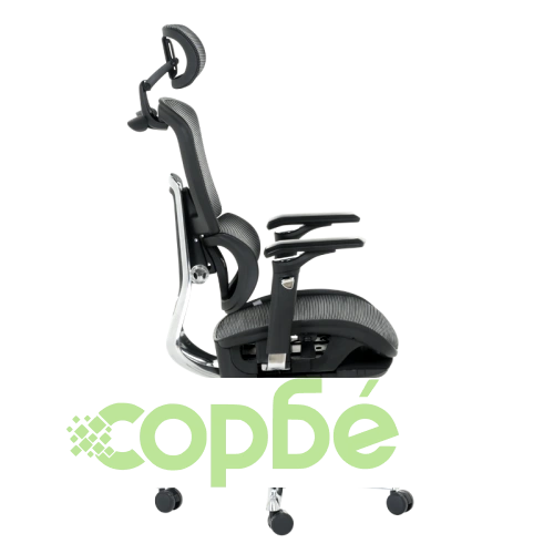 Ергономичен работен стол HAM в черно ➤ топ цена ➤ sorbe.bg