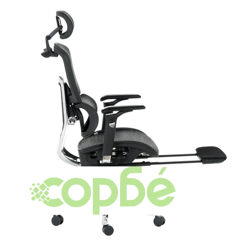 Ергономичен работен стол HAM в черно ➤ топ цена ➤ sorbe.bg