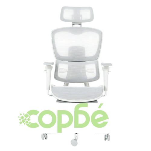 Ергономичен офис стол HAM W в сив цвят ➤ топ цена ➤ sorbe.bg