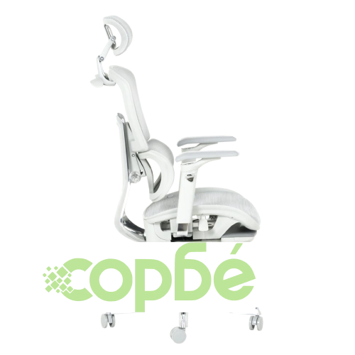 Ергономичен офис стол HAM W в сив цвят ➤ топ цена ➤ sorbe.bg