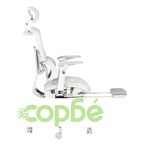 Ергономичен офис стол HAM W в сив цвят ➤ топ цена ➤ sorbe.bg