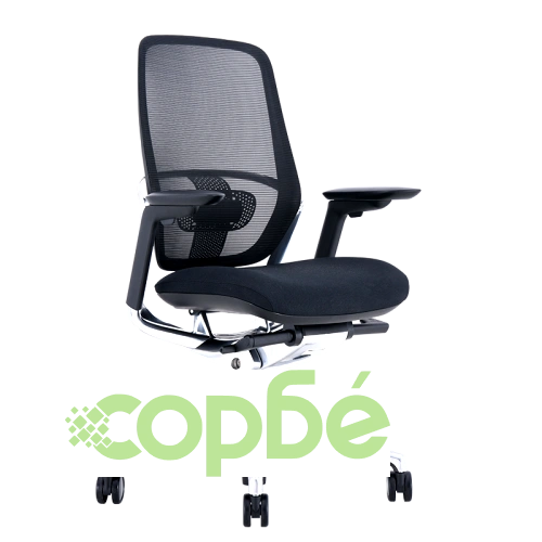 Ергономичен офис стол KLOTEN, черен цвят ➤ топ цена ➤ sorbe.bg