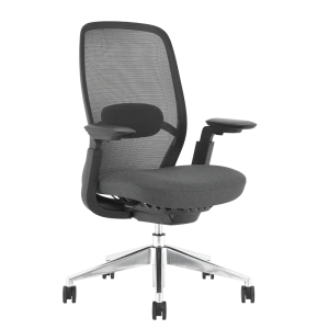 Професионален ергономичен стол HORGEN в черен цвят