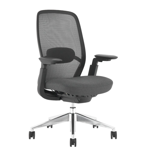 Професионален ергономичен стол HORGEN в черен цвят ➤ топ цена ➤ sorbe.bg