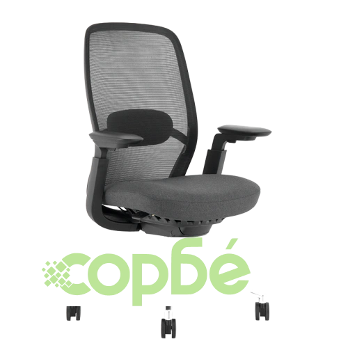 Професионален ергономичен стол HORGEN в черен цвят ➤ топ цена ➤ sorbe.bg