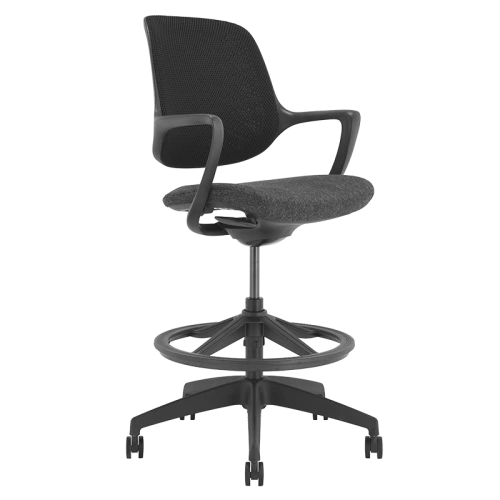 Ергономичен офис стол DAVOS - черен ➤ топ цена ➤ sorbe.bg