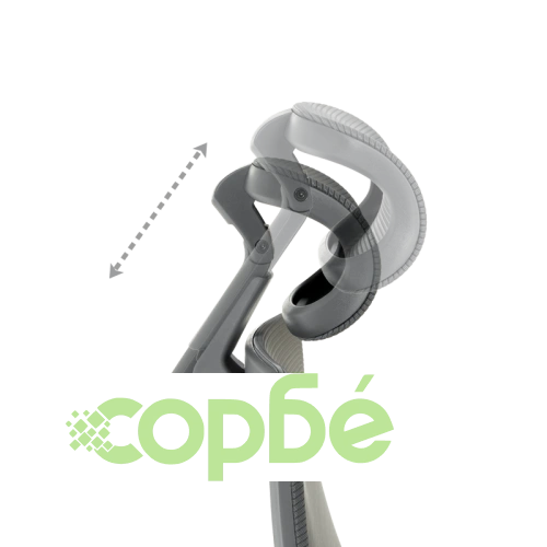 Ергономичен офис стол BADEN в сиво ➤ топ цена ➤ sorbe.bg