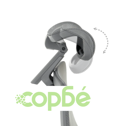 Ергономичен офис стол BADEN в сиво ➤ топ цена ➤ sorbe.bg