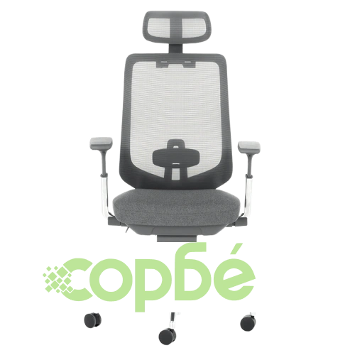 Ергономичен офис стол BADEN в сиво ➤ топ цена ➤ sorbe.bg