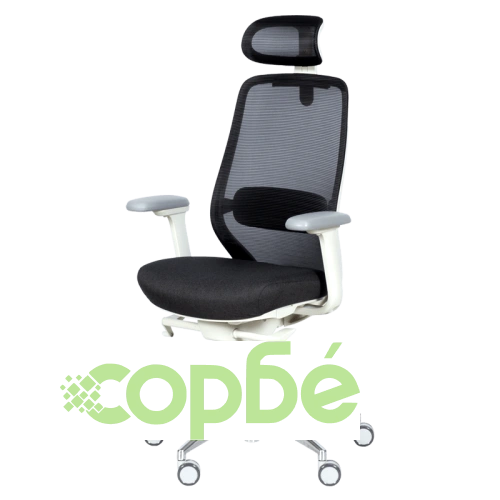 Офис стол GLAND с ергономичен дизайн - черен ➤ топ цена ➤ sorbe.bg