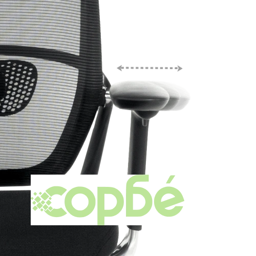 Ергономичен Офис Стол VAUD в Черно ➤ топ цена ➤ sorbe.bg