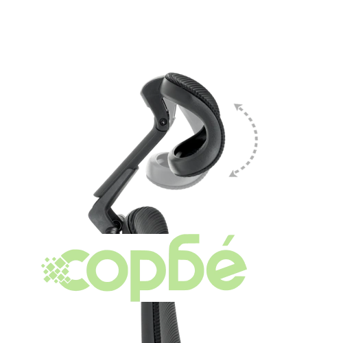 Ергономичен Офис Стол VAUD в Черно ➤ топ цена ➤ sorbe.bg