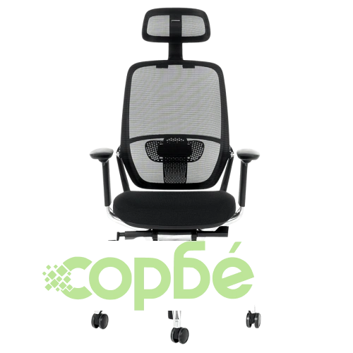 Ергономичен Офис Стол VAUD в Черно ➤ топ цена ➤ sorbe.bg