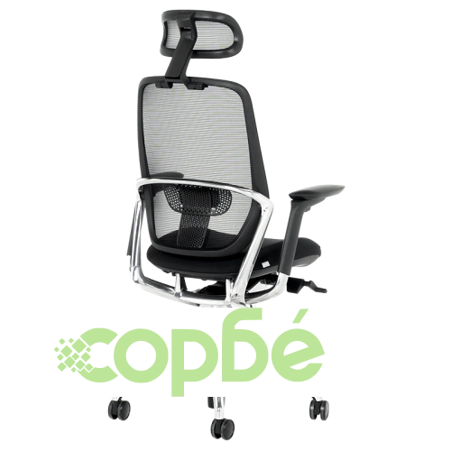 Ергономичен Офис Стол VAUD в Черно ➤ топ цена ➤ sorbe.bg