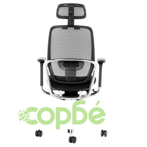 Ергономичен Офис Стол VAUD в Черно ➤ топ цена ➤ sorbe.bg