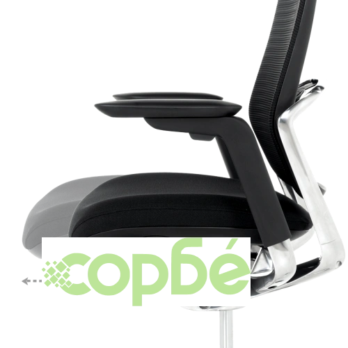 Ергономичен Офис Стол VAUD в Черно ➤ топ цена ➤ sorbe.bg