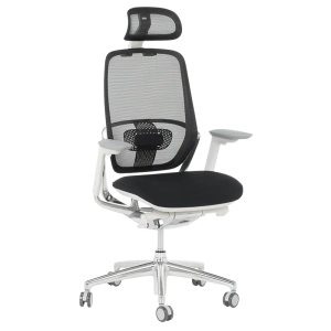 Ергономичен Офис Стол VAUD W в Черно