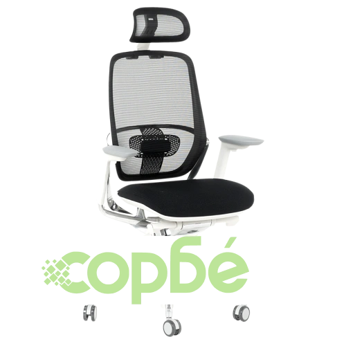 Ергономичен Офис Стол VAUD W в Черно ➤ топ цена ➤ sorbe.bg