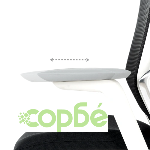 Ергономичен Офис Стол VAUD W в Черно ➤ топ цена ➤ sorbe.bg