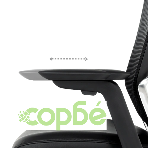 Ергономичен офис стол VAUD LUX в черно ➤ топ цена ➤ sorbe.bg