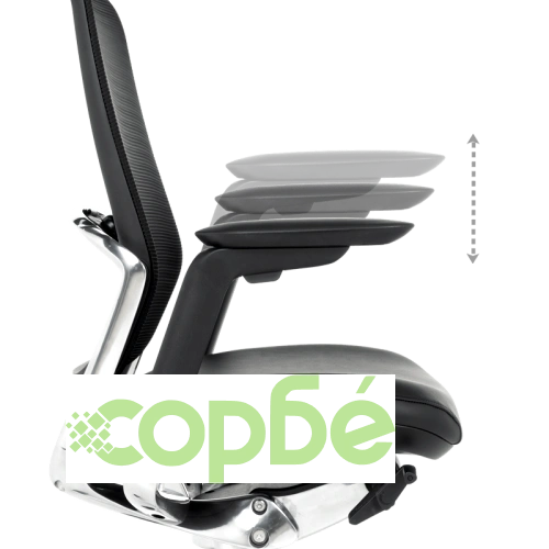 Ергономичен офис стол VAUD LUX в черно ➤ топ цена ➤ sorbe.bg