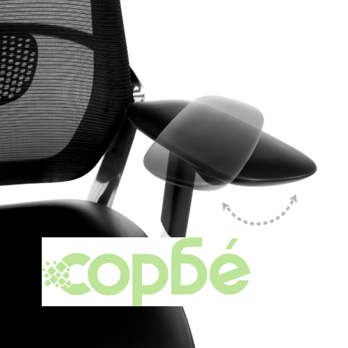 Ергономичен офис стол VAUD LUX в черно ➤ топ цена ➤ sorbe.bg