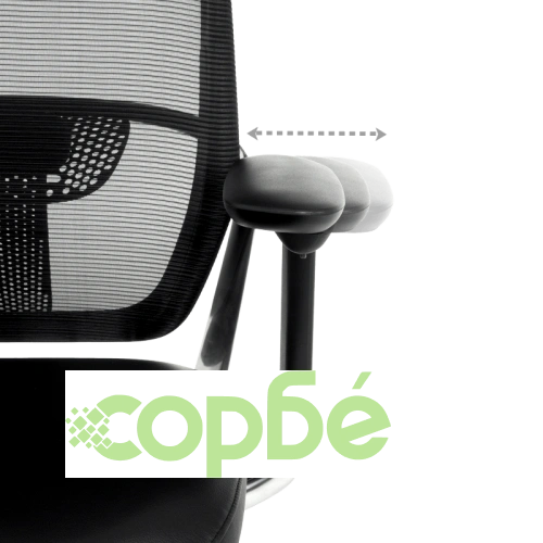 Ергономичен офис стол VAUD LUX в черно ➤ топ цена ➤ sorbe.bg