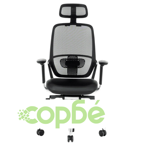 Ергономичен офис стол VAUD LUX в черно ➤ топ цена ➤ sorbe.bg