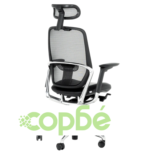 Ергономичен офис стол VAUD LUX в черно ➤ топ цена ➤ sorbe.bg