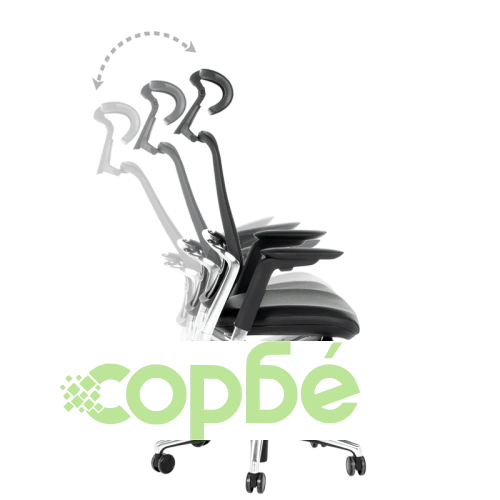 Ергономичен офис стол VAUD LUX в черно ➤ топ цена ➤ sorbe.bg