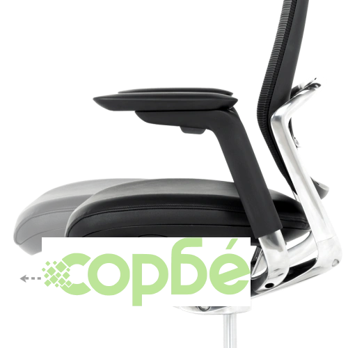 Ергономичен офис стол VAUD LUX в черно ➤ топ цена ➤ sorbe.bg