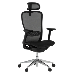 Ергономичен офис стол STANS в черно