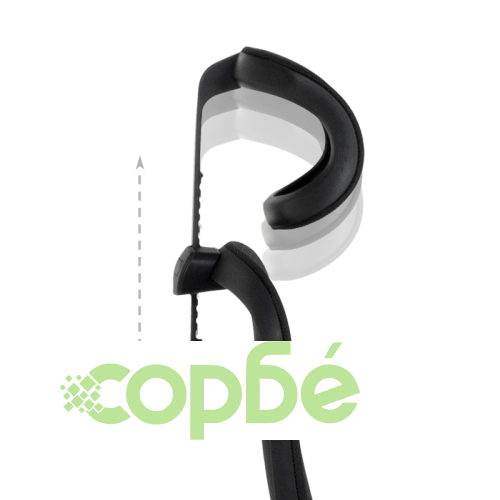 Ергономичен офис стол STANS в черно ➤ топ цена ➤ sorbe.bg