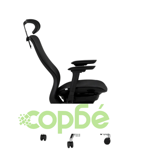 Ергономичен офис стол STANS в черно ➤ топ цена ➤ sorbe.bg