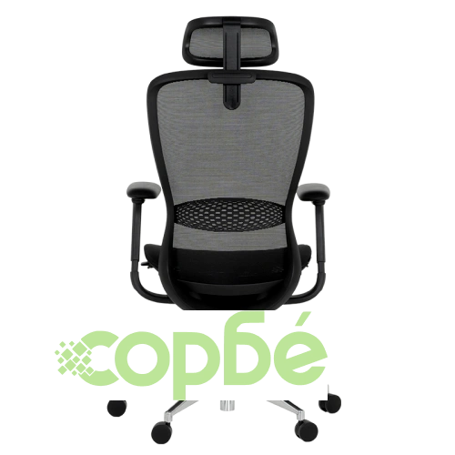 Ергономичен офис стол STANS в черно ➤ топ цена ➤ sorbe.bg