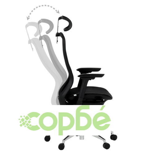 Ергономичен офис стол STANS в черно ➤ топ цена ➤ sorbe.bg