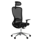 Ергономичен Офис Стол NIDAU в Черно