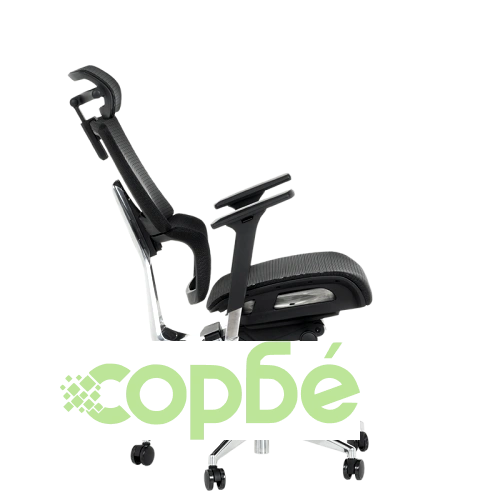 Ергономичен офис стол FRANCA в черен цвят ➤ топ цена ➤ sorbe.bg