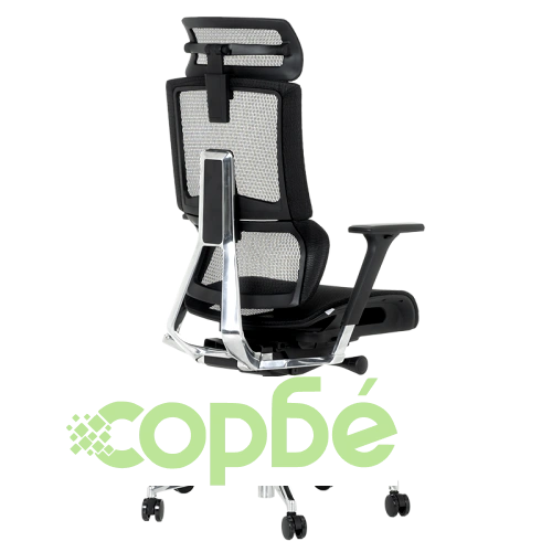 Ергономичен офис стол FRANCA в черен цвят ➤ топ цена ➤ sorbe.bg