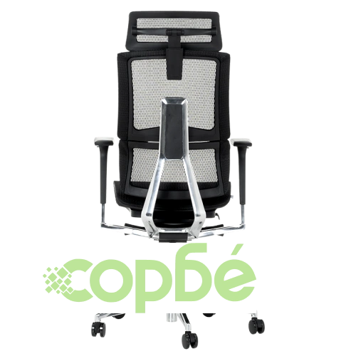 Ергономичен офис стол FRANCA в черен цвят ➤ топ цена ➤ sorbe.bg