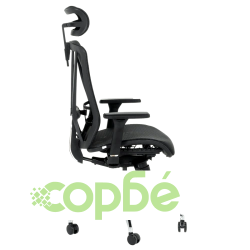 Ергономичен офис стол PALMAS в черно ➤ топ цена ➤ sorbe.bg