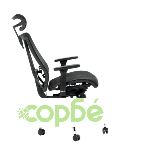 Ергономичен офис стол PALMAS в черно ➤ топ цена ➤ sorbe.bg