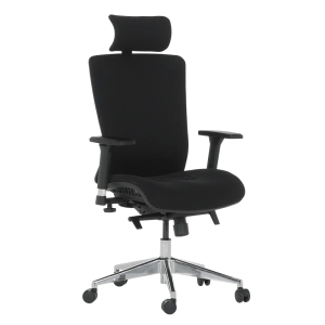 Ергономичен офис стол COTIA в черно