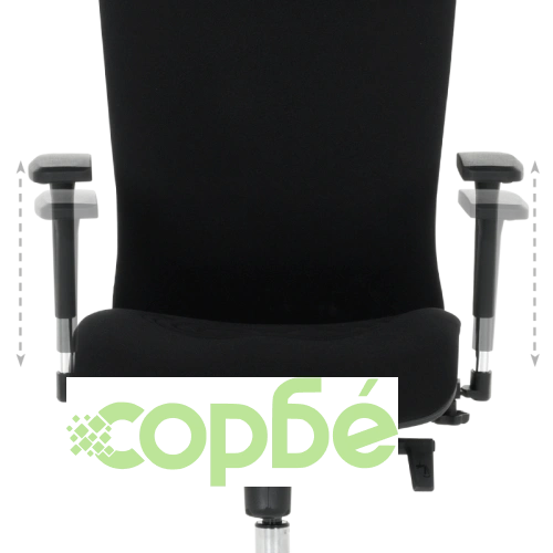 Ергономичен офис стол COTIA в черно ➤ топ цена ➤ sorbe.bg