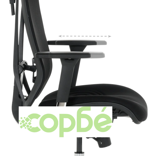 Ергономичен офис стол COTIA в черно ➤ топ цена ➤ sorbe.bg