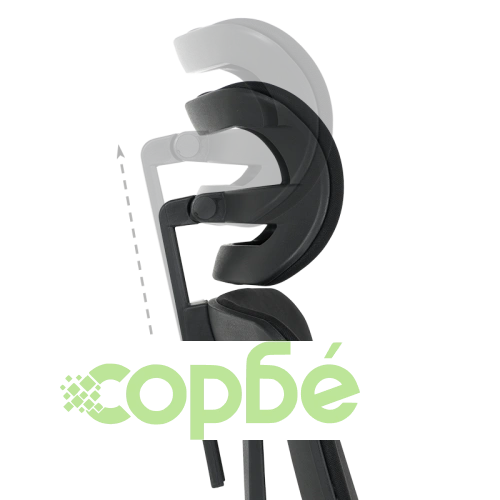 Ергономичен офис стол COTIA в черно ➤ топ цена ➤ sorbe.bg