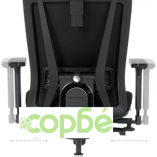 Ергономичен офис стол COTIA в черно ➤ топ цена ➤ sorbe.bg