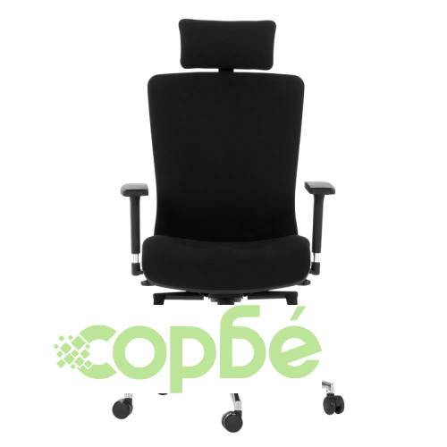 Ергономичен офис стол COTIA в черно ➤ топ цена ➤ sorbe.bg